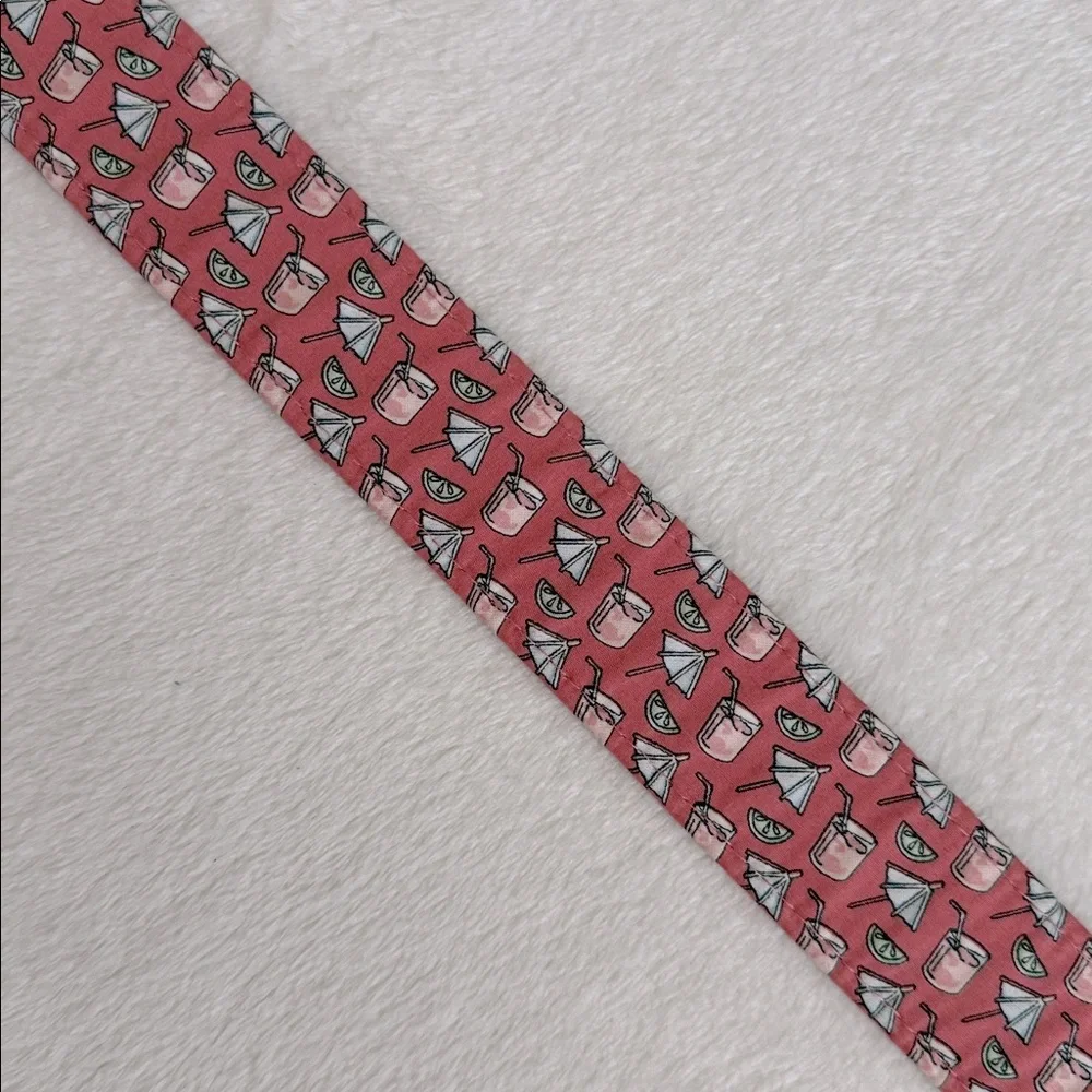 Vineyard Vines | Cocktail Drink Umbrella Classic D-Ring Cotton Ribbon Belt (S) - Picture 5 of 14